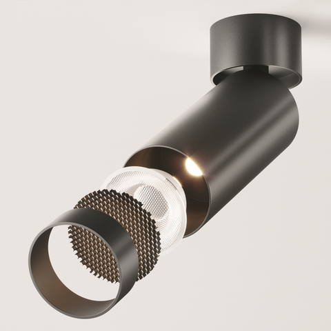 Накладной светодиодный светильник Maytoni FOCUS LED C055CL-L12B3K-W-B