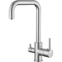 Смеситель для кухни с подключением фильтра BELZ B76802 латунь, хром