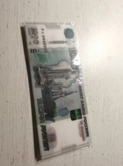 Вафельные Деньги для Торта Оптом 300 шт, 14*6 см, двухсторонние (тонкая вафельная бумага)