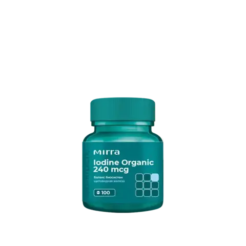 МИРРА-ЙОД биосорбент-комплекс с йодом и витаминами