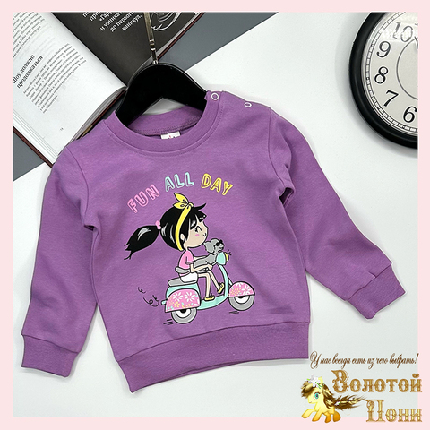 Джемпер хлопок д (1-4) 251106-GV236