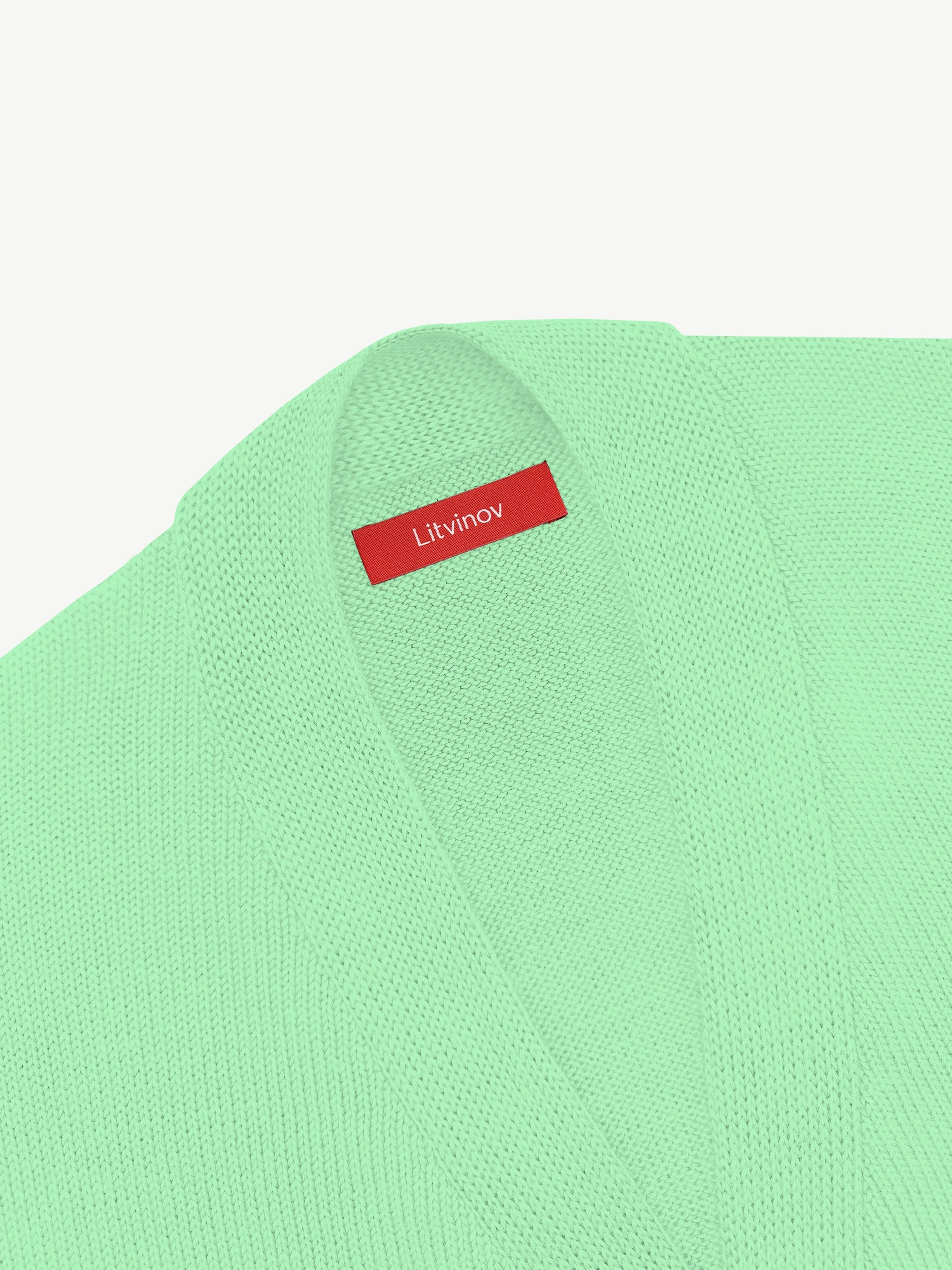 Кардиган с пуговицами из мягкой шерсти