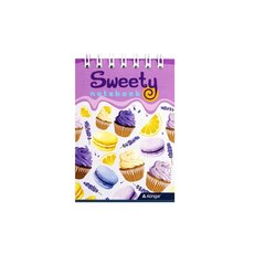 
          Блокнот А7, гребень, Alingar, мелованный картон, ассорти, 60 л., клетка, " Малыши New"