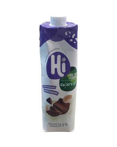 Напиток соевый Hi шоколадный для питания детей 3-х лет 3.2% 1л