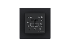 Терморегулятор Ридан Clever с Wi-Fi, с комбинацией датчиков, черный, 16А