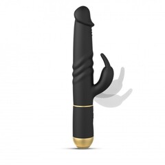Вибратор Dorcel FURIOUS RABBIT 2.0 , с возвратно-поступательными движениями и ротацией