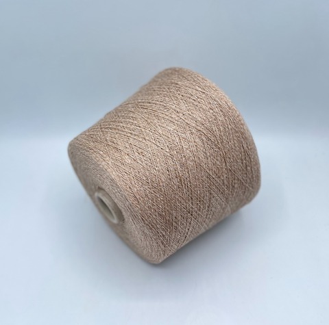 Loro Piana, Academy 2/27 1350м, 50%Кашемир, 50%Шелк, Серо-бежевое мулине(743), 37184