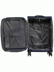 Чемодан Redmond тканевый облегченный средний Темно-синий 68x43x27+3 см 3,5кг2