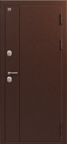 Термодверь входная Сезам Т-100 (2026), 2 замка, 1,2 мм металл, (медь антик+седой дуб) #2