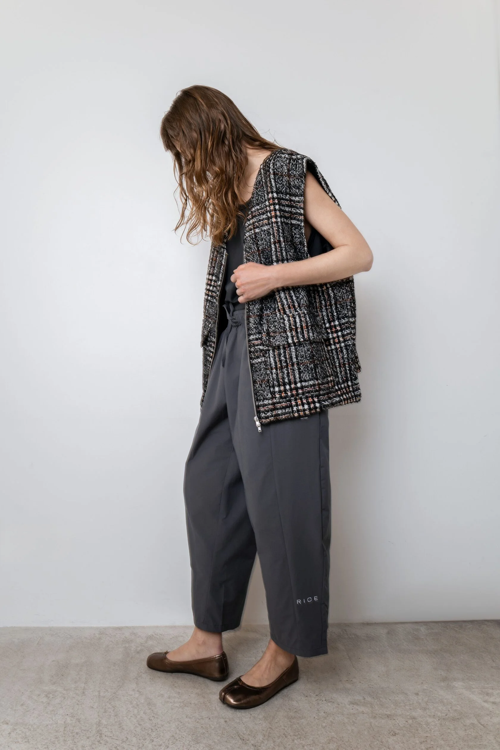 Твидовый жилет