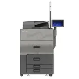 Полноцветная система Ricoh Pro C5300S формата SRA3 65 коп/мин, лотки в базе: лоток 1 тандемный, 2x1250 листов А4; лоток 2 и 3 - по 550 листов, обходной лоток на 250 листов. Для запуска необходимо дополнительно приобрести: один из финишеров (SR4120/SR4130/