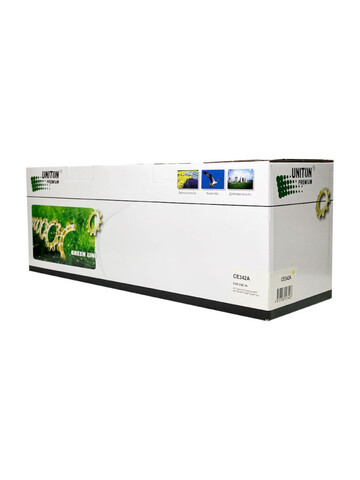 Совместимый картридж UNITON Premium CE342A (651A) для HP Color LJ M775 желтый (16K) GREEN LINE (Eco Protected)