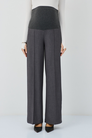 Брюки для беременных 18463 графит