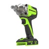 Гайковерт ударный акк. Greenworks IW5500, 24V, б/щет, 1/2'', 500Нм, 3 режима, 1х5Ач,ЗУ,кор (3805007CUG) — фото 3