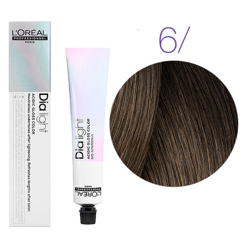 L'Oreal Professionnel Dia light 6 (Темный блондин) - Краска для волос