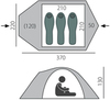 Картинка палатка туристическая Btrace Talweg 3+  - 3