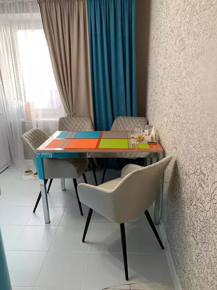 Стул BRANDY серый, велюр G062-14 М-City