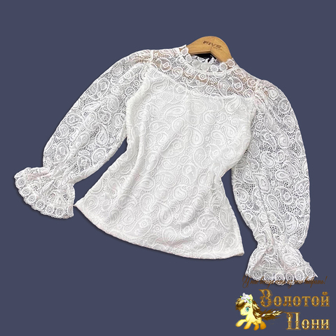 Блуза девочке (7-10) 250515-W4022