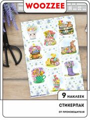 Наклейки-стикеры "Пасхальные"