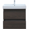 Aquanet 287895 Компл.2 - Тумба Nova Lite 75 2 ящ. цв. дуб черный (287895)