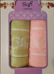 Dəsmal dəsti \ Набор полотенец \ Towel set Soft Cotton 3