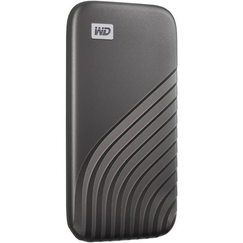 Внешний SSD WD 2TB My Passport SSD USB 3.2 WD Gray до 1050 MB/s