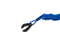 Стоп-шнур Yamaha с неопреновым браслетом, синий