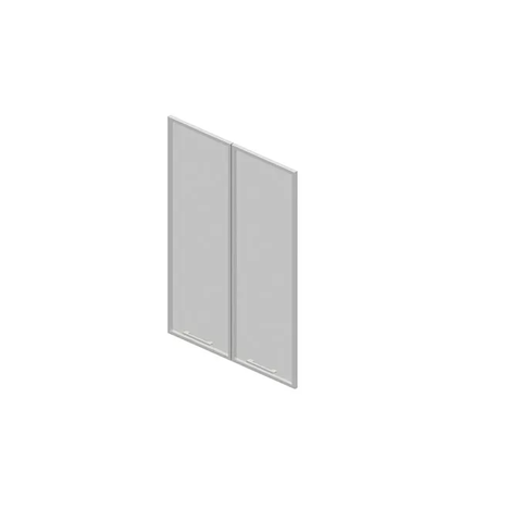 V-01.2 Двери стеклянные тонированные в алюминиевой раме (для V-71) 86х2х116