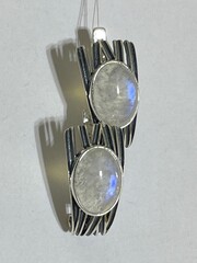 Ламарка (серьги из серебра)