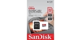 MicroSDHC 32GB SanDisk Ultra UHS-I U1 (SD адаптер) в упаковке