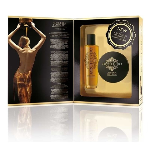 Orofluido  Hair & Body Beauty Set - Набор (Эликсир для волос 100 мл + парфюмированный крем для тела 175 мл)