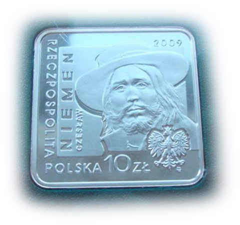 Польша 10 злотых 2009 Польский композитор Чеслав Немен История польской популярной музыки СЕРЕБРО