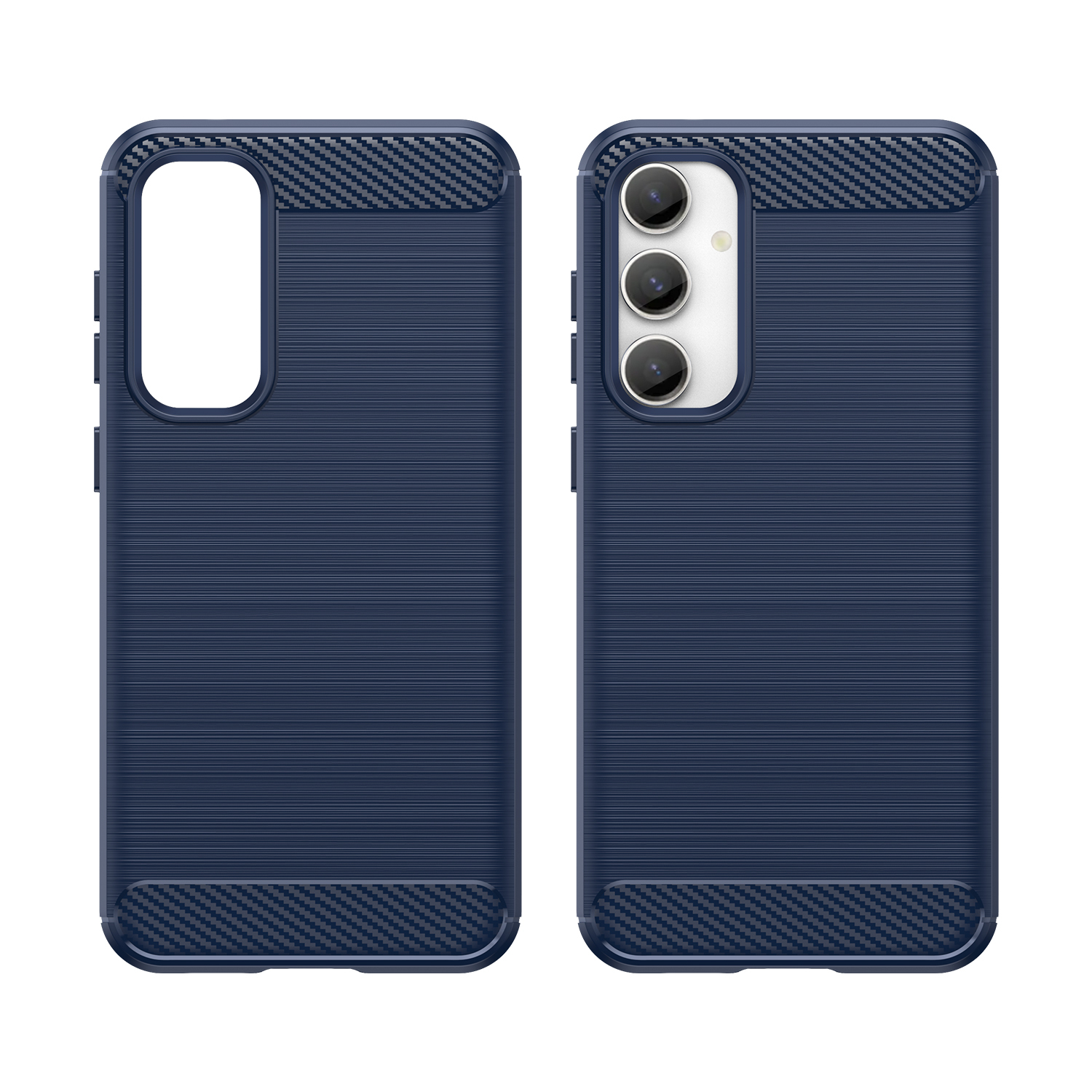 ✓ Мягкий чехол синего цвета в стиле карбон для Samsung Galaxy S23 FE, серия  Carbon от Caseport - купить по отличной цене 🤑 в интернет магазине  caseport в Москве и СПб