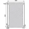 Aquanet 196648 Зеркало Сорренто 6085 с LED подсветкой, 600х850x32 мм, инфракрасный выключатель (196648)