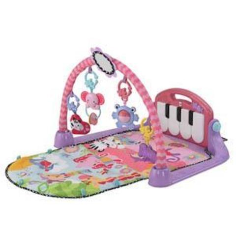 Fisher Price Развивающий коврик «Пианино» розовый (BLN02)