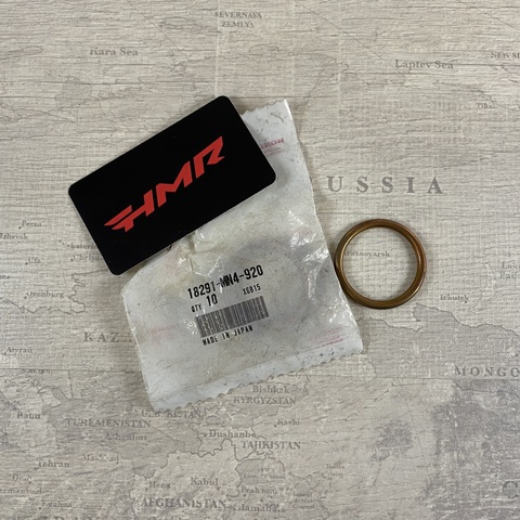 Honda Прокладка глушителя медь 18291-MN4-920