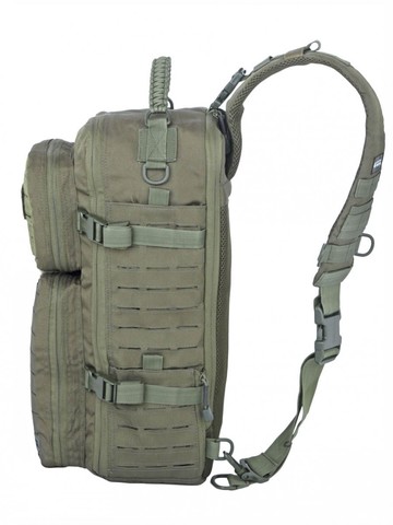 Однолямочный тактический рюкзак Gongtex Assault Sling Bag -Олива
