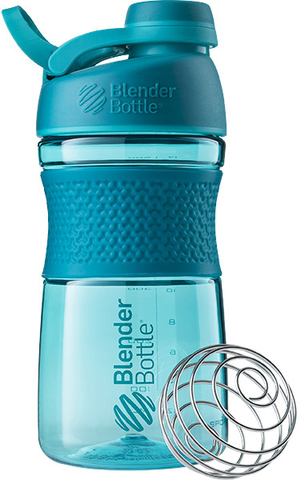 Картинка шейкер Blender Bottle sportmixer tritan twist cap 591 Teal - 1