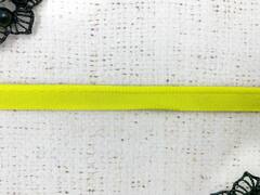 Лента отделочная кант, ш. 1,1 см, пр-во Латвия, лимонный