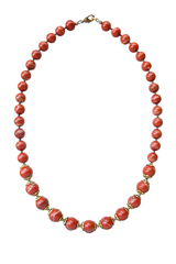 бусы из яшмы (н-0310)