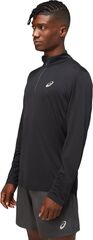 Теннисная футболка Asics Core 1/2 Zip Long Sleeve Top - performance black