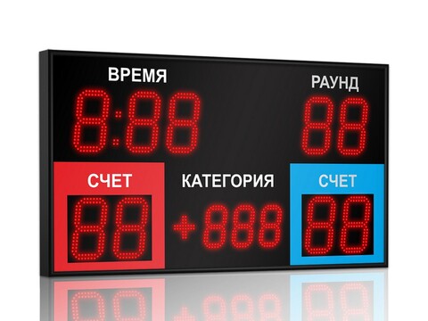 Табло для бокса Импульс 718-D18х9-D13x3-P1