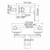 Dill 6102 Смеситель для душа