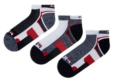 Теннисные носки Fila Unisex Invisible Mutltisport Socks 3P - color sport/multicolor