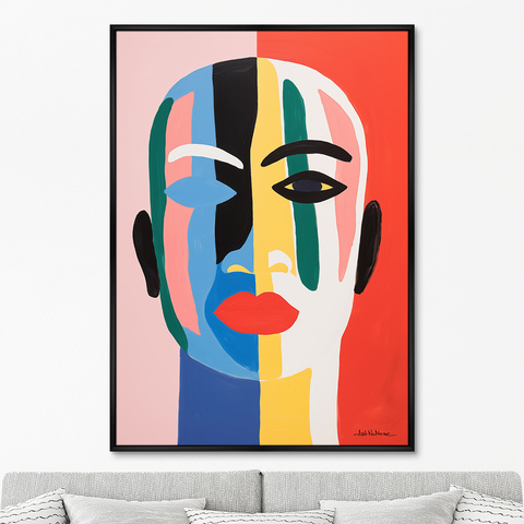 ArtNoMore - Репродукция картины на холсте The Mask collection, The Man, 2024г.