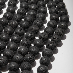 Лава вулканическая натуральная, 16,3мм, шар