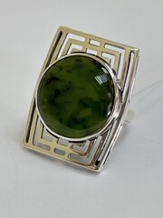 Октагон (кольцо из серебра)