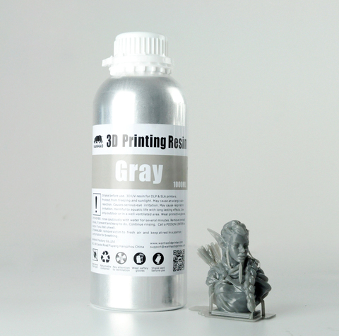 Фотополимер Wanhao серый (1 л)