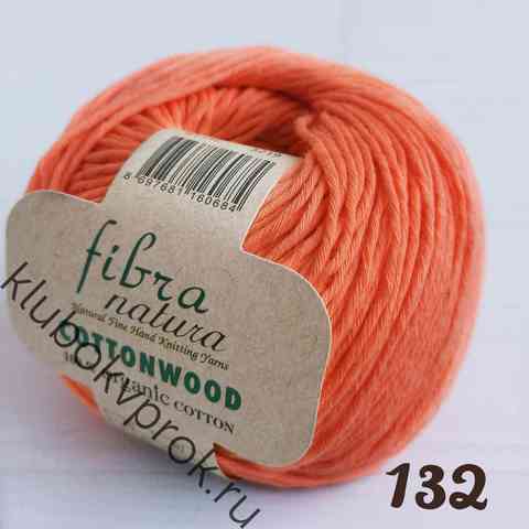 FIBRANATURA COTTONWOOD 41132, Оранжевый коралл