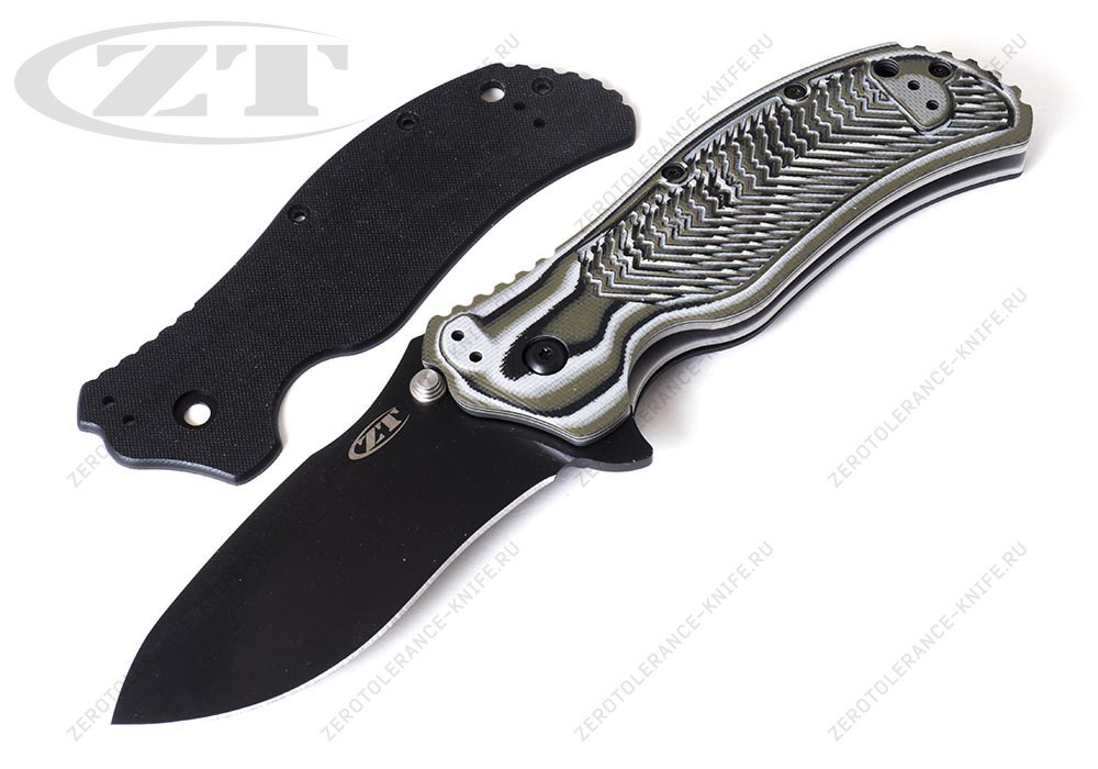 Нож Zero Tolerance 0350PG Predator Green - фотография 